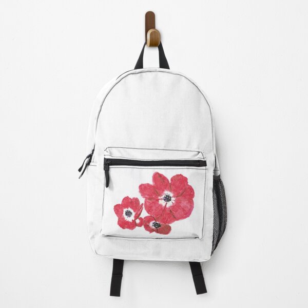 Item preview, Red Watercolor Anemones  designed and sold by LaurelXPastel.