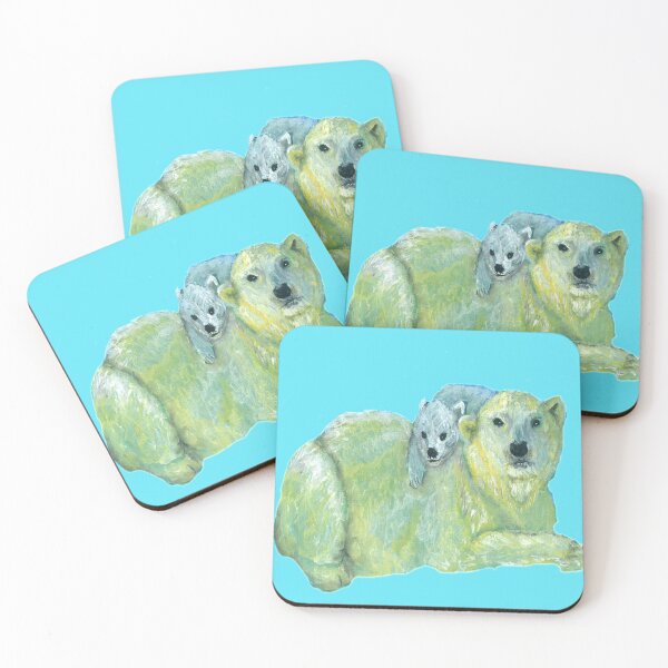 Item preview, Polar bear mom with child designed and sold by DCSMKreativ.