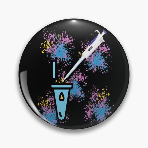 Item preview, MEDICAL LABORATORY SCIENTIST PAINT SPLASH PIPETTE TEST  designed and sold by Hippiesole.