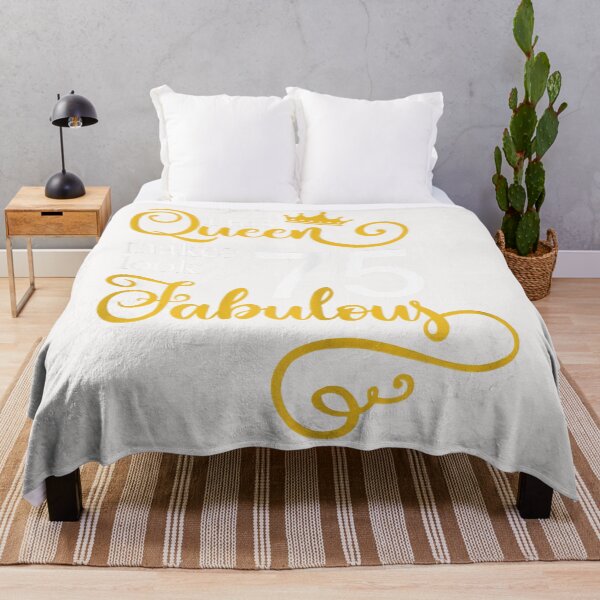 Item preview, Womens 75th Birthday Party Gift Ideas Grandma Mom 75 Fabulous Queen designed and sold by dendiol.