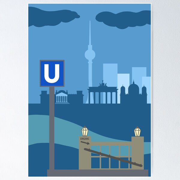 Item preview, Berlin U-Bahn designed and sold by Christopher Loader.