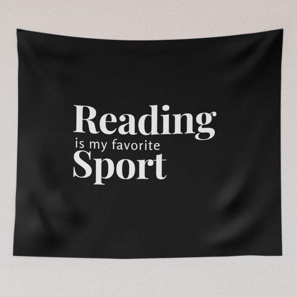 Item preview, Reading is my favorite sport | Reading Mode designed and sold by WearYourMood.