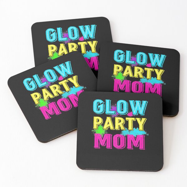 Item preview, Womens Glow Party Clothing Glow Party Tees Glow Party Mom designed and sold by dendiol.