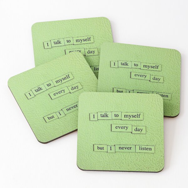 Item preview, I Never Listen designed and sold by depfridgepoems.