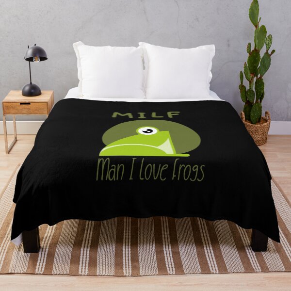 Item preview, Man I Love Frogs - MILF Sticker designed and sold by emm-j.