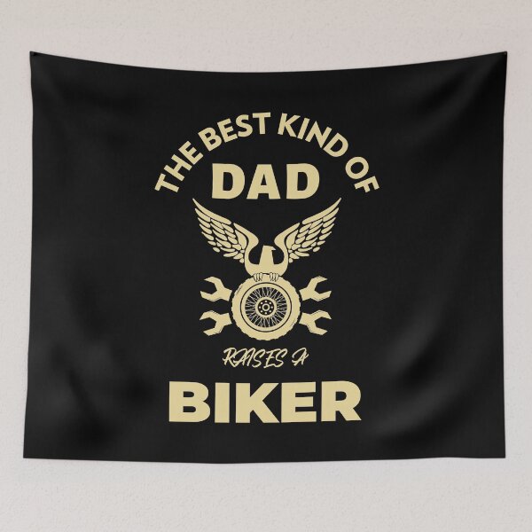 Item preview, The Best Kind Of DAD Raises A Biker designed and sold by YOYOCollection.