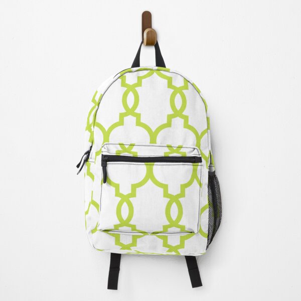Item preview, Moroccan Quatrefoil Lattice Pattern 286 Chartreuse designed and sold by tonymagnerart.