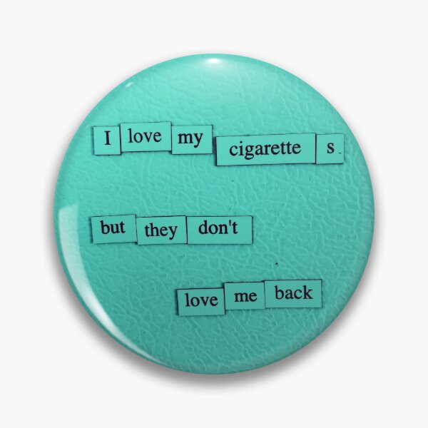 Item preview, Cigarettes designed and sold by depfridgepoems.