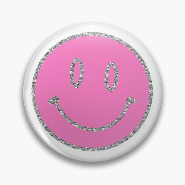 Item preview, Pink glitter smiley  designed and sold by lildesignss.