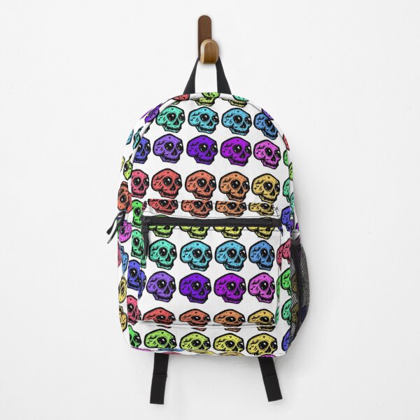 Item preview, Skull Pattern in Bright Tone Rainbow designed and sold by Nico Del G.