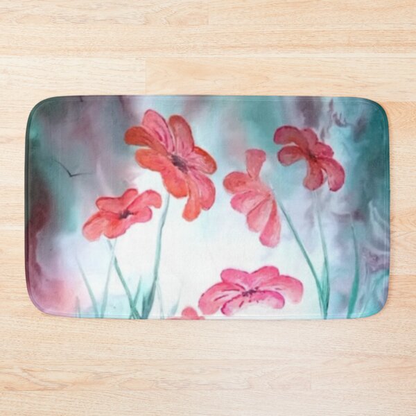 Item preview, Poppy Mist Encaustic Art designed and sold by Wendy Usher.