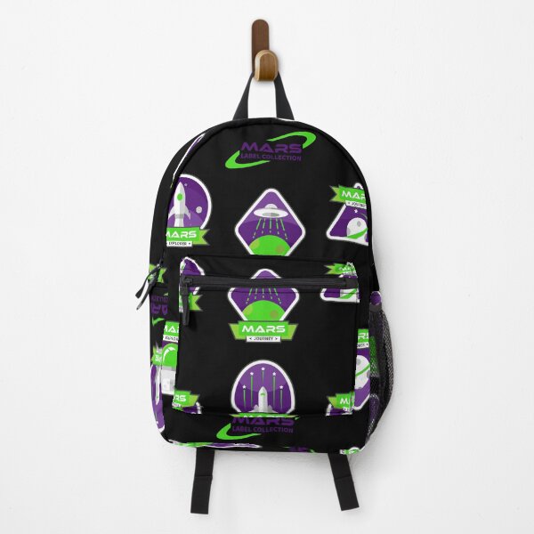 Item preview, Mars Mission Space Sticker Pack - Green and Purple designed and sold by NoMatterLab.