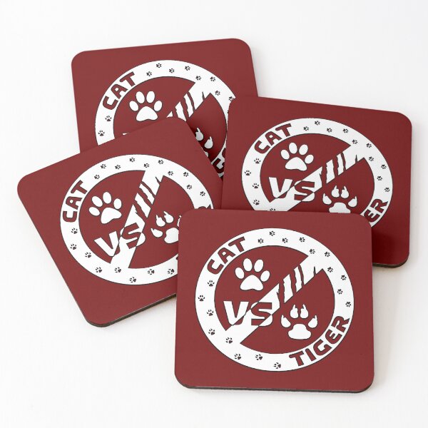 Item preview, Cat vs Tiger Sign designed and sold by emhoteb.