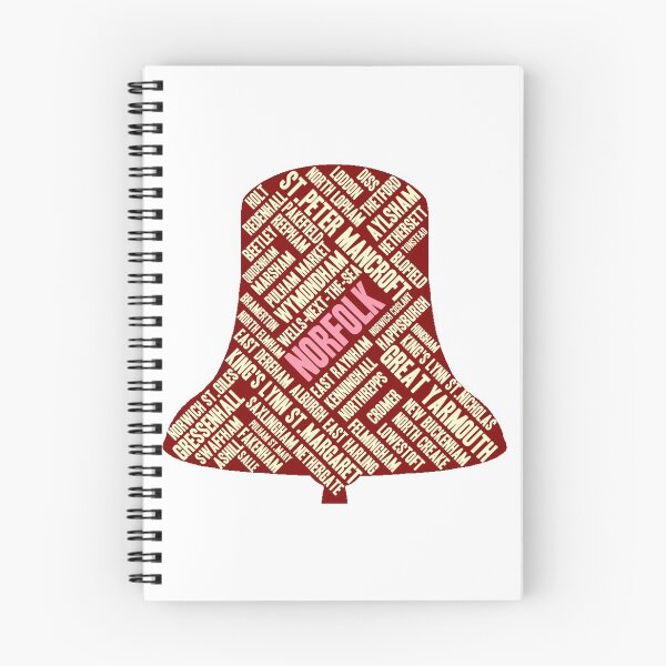 Item preview, Norfolk 8+ Bell Towers in Maroon designed and sold by Grandsire.