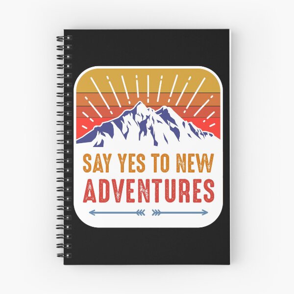 Item preview, Say Yes To New Adventures Mountain Sunset designed and sold by Rooster Syndicate.