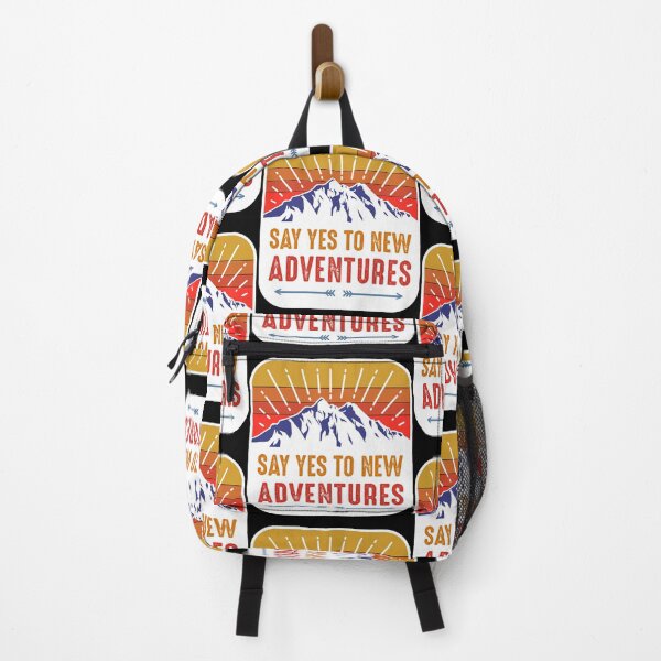 Item preview, Say Yes To New Adventures Mountain Sunset designed and sold by Rooster Syndicate.