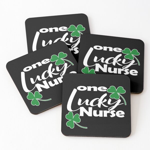 Item preview, One Lucky Nurse, Irish Nurse, St Patricks Day,  designed and sold by oussimakh.