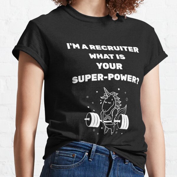 Item preview, Funny Recruiter Super-Power designed and sold by joabaj.