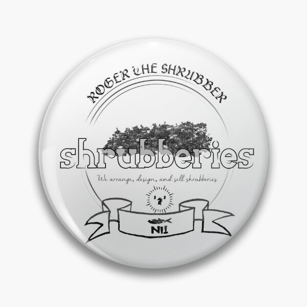 Item preview, Roger the Shrubber - Monty Python and the Holy Grail designed and sold by SideburnJoe.