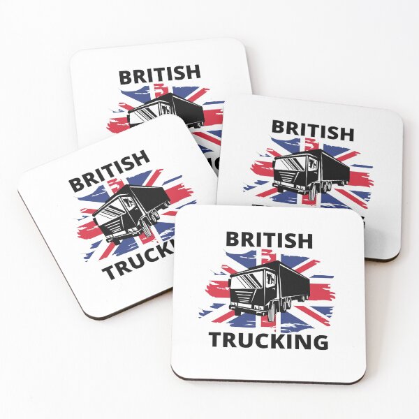Item preview, British Trucking UK Truck Drivers Lorry Driver HGV LGV Union Jack designed and sold by luvvvvvit.