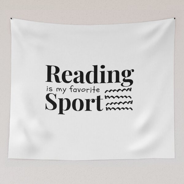 Item preview, Reading is my favorite sport | Reading Mode designed and sold by WearYourMood.