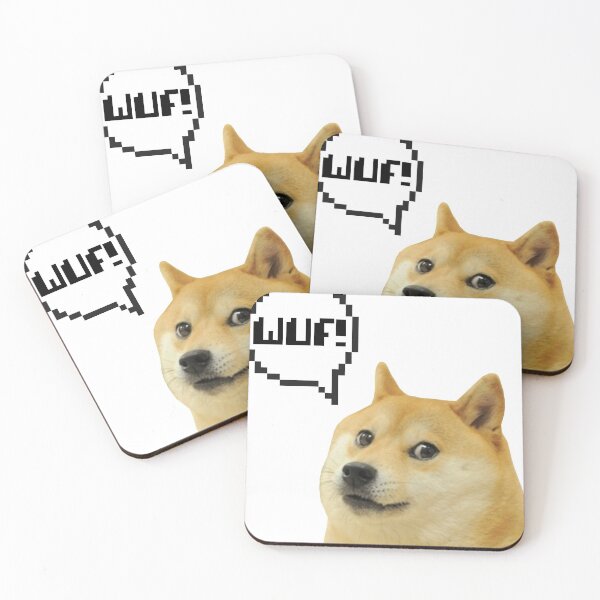 Item preview, FUNNY WUF DOGE DESIGN  designed and sold by Picspot.