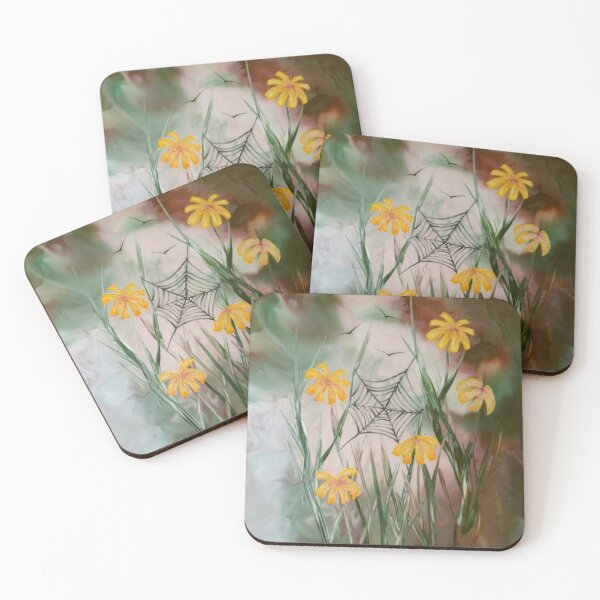 Item preview, Buttercup Web Encaustic Art designed and sold by Wendy Usher.