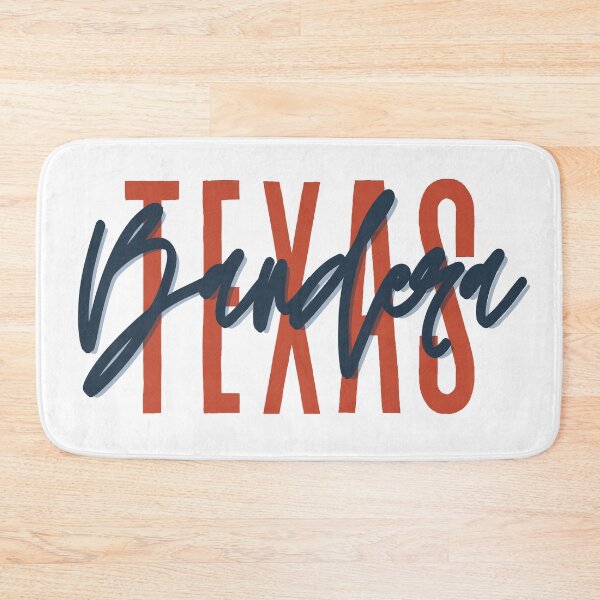 Item preview, Bandera Texas // Script Design // State Flag Colors designed and sold by KylieBeth Designs.