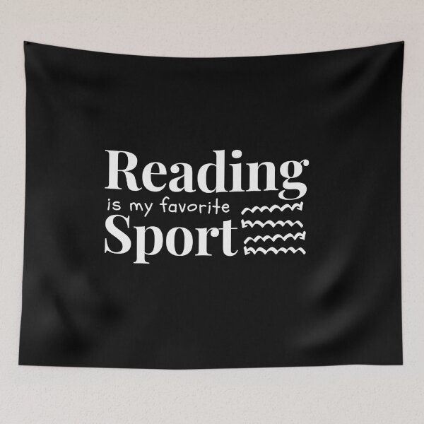 Item preview, Reading is my favorite sport | Reading Mode designed and sold by WearYourMood.