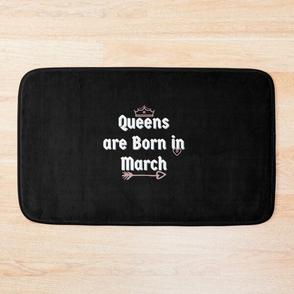 Item preview, Queens Are Born In March designed and sold by Kadouh.