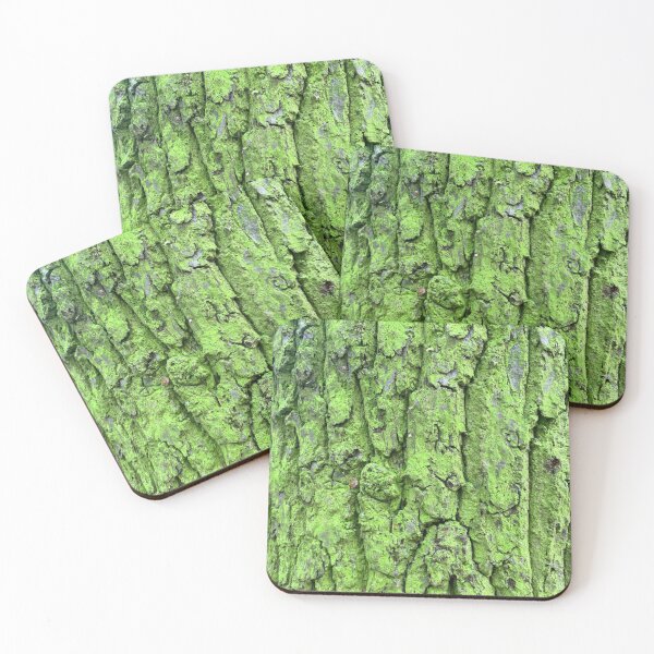 Item preview, Verdant, Moss Green Tree Bark designed and sold by Art With Impact – Statement Art & Apparel for Deep Thinkers.