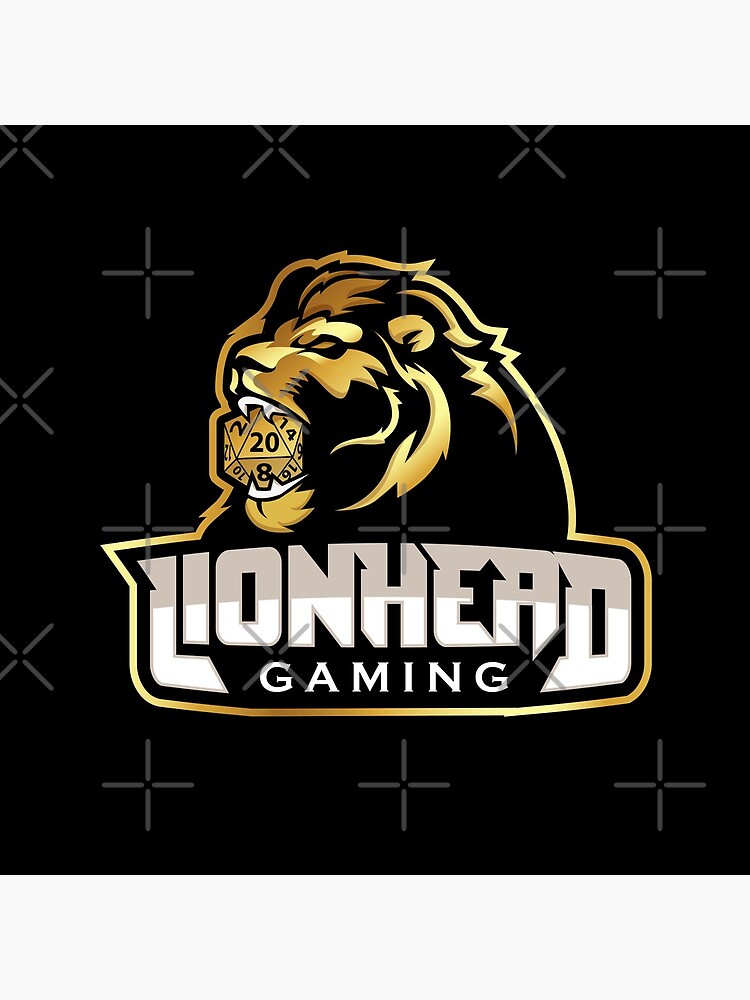 "Lionhead Gaming Logo" Clock by LionheadGaming | Redbubble