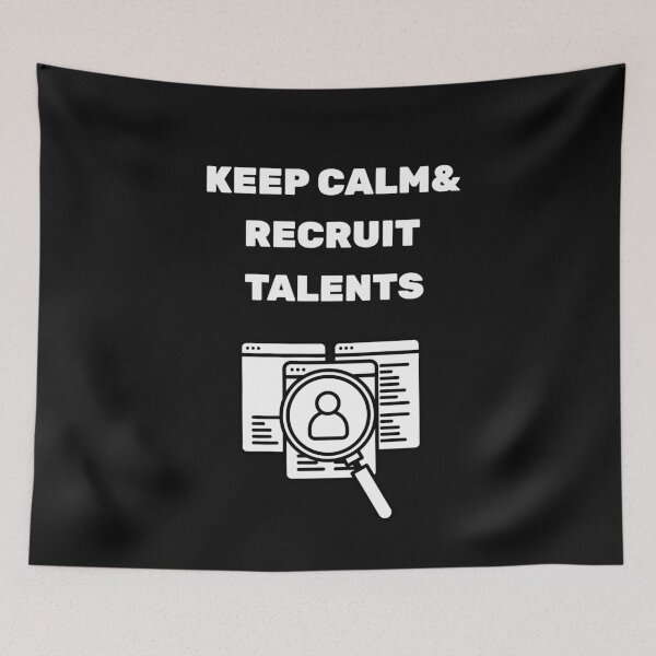 Item preview, Keep Calm & Recruit Talents designed and sold by joabaj.