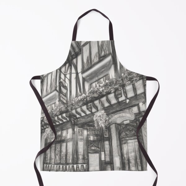 Item preview, The Punch Bowl Pub York Art designed and sold by Londonimages.