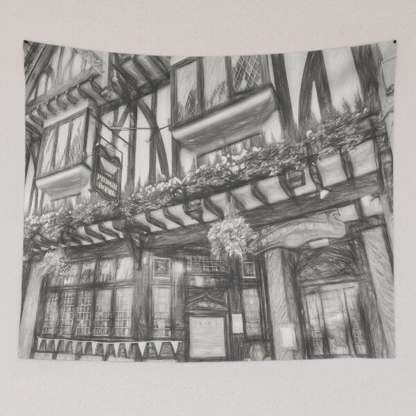 Item preview, The Punch Bowl Pub York Art           designed and sold by Londonimages.