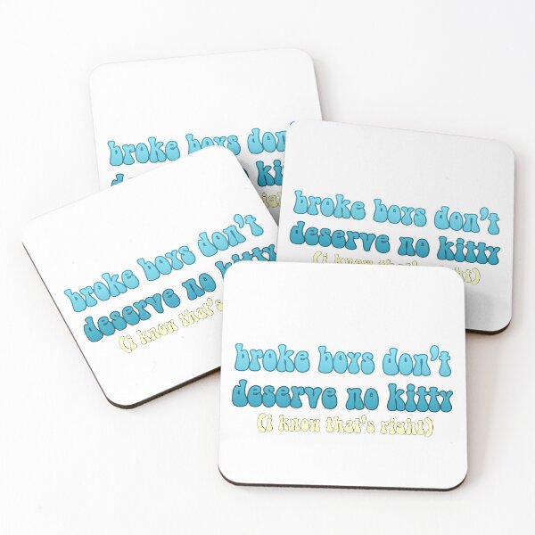 Item preview, broke boys don't deserve no kitty (I know that's right) designed and sold by Lanefaith.