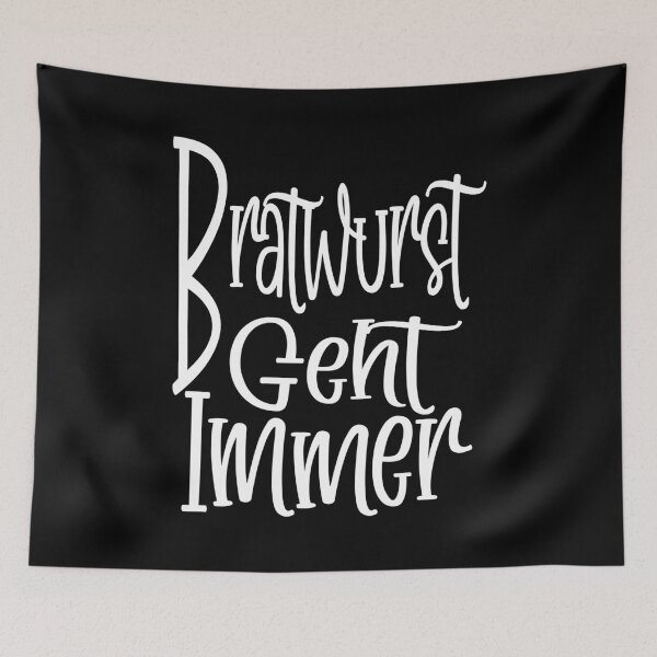 Item preview, Bratwurst Geht Immer shirt funny  designed and sold by piskwi.
