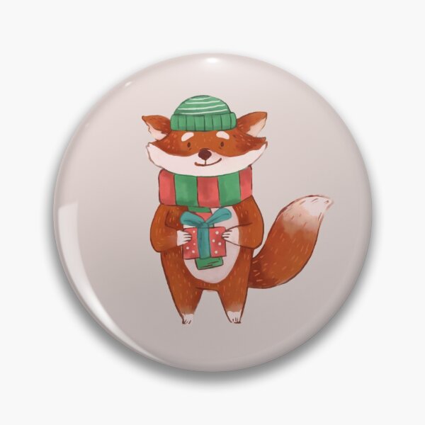 Artikelvorschau, Kleiner Fuchs mit Weihnachtsgeschenk entworfen und verkauft von archmar.