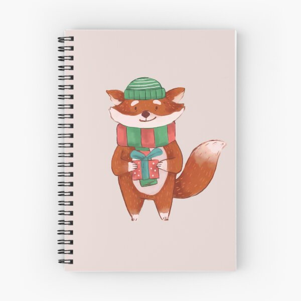 Artikelvorschau, Kleiner Fuchs mit Weihnachtsgeschenk entworfen und verkauft von archmar.