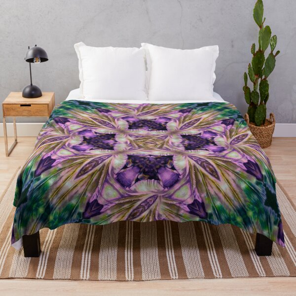 Item preview, Feather Bloom flower ocean water waves pattern 2 designed and sold by bryansteward.