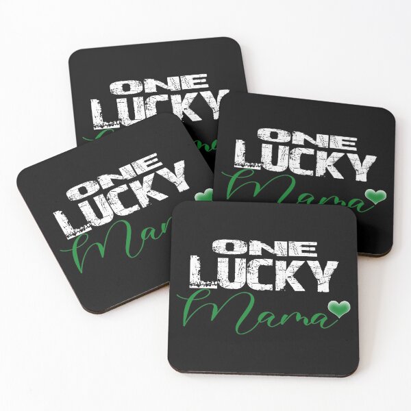 Item preview, One Lucky Mama,  St Patricks Day, Shamrock Mom, Patrick's day mom designed and sold by oussimakh.
