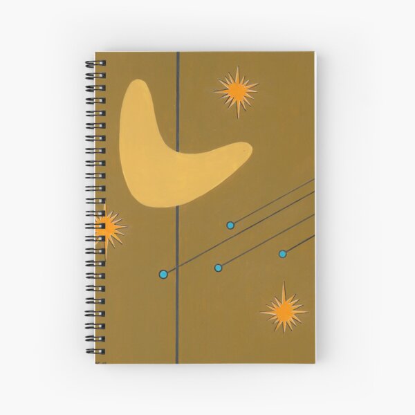 Moon & Stars Spiral Notebook