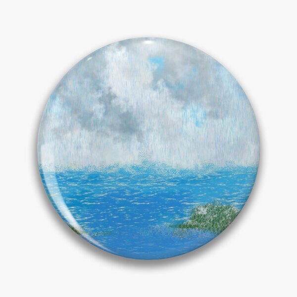 Item preview, Bay in the Rain designed and sold by headtrackerart.