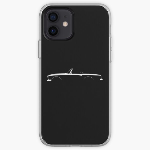 Silueta de Mercedes-Benz SL Roadster (W113) Funda blanda para iPhone