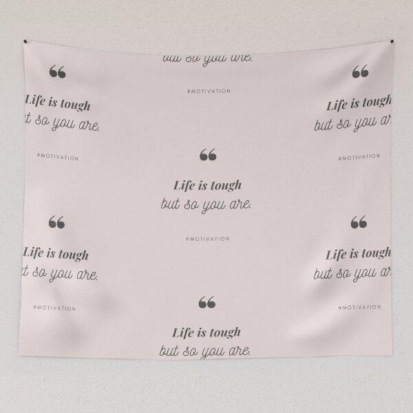 Item preview, Life is tough so you are designed and sold by Zarnish71.