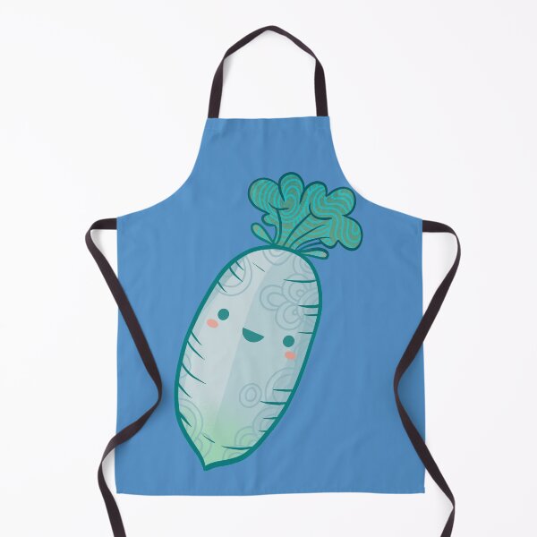 Item preview, Cute Smiling Daikon Radish designed and sold by GalaxyChicken.