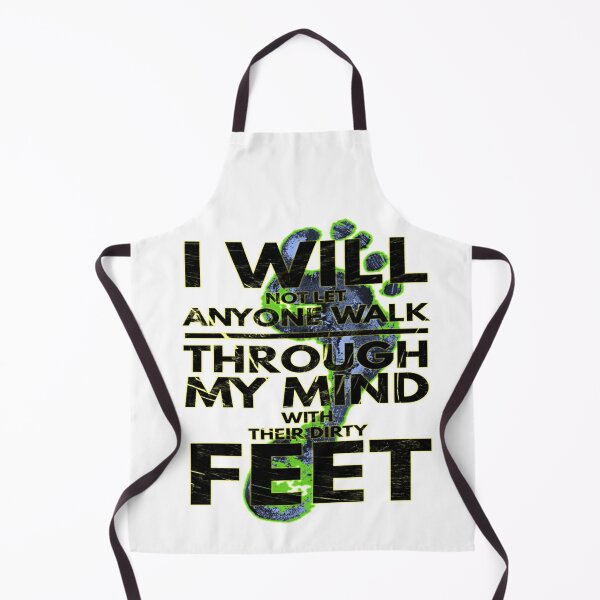 Item preview, I Will Not Let Anyone Walk Through my Mind Their Dirty Feet designed and sold by eajob.