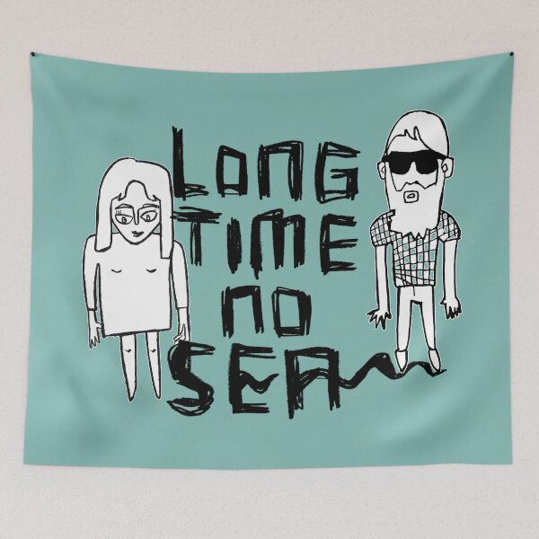 Item preview, Long Time No Sea designed and sold by badlydrawnbabe.