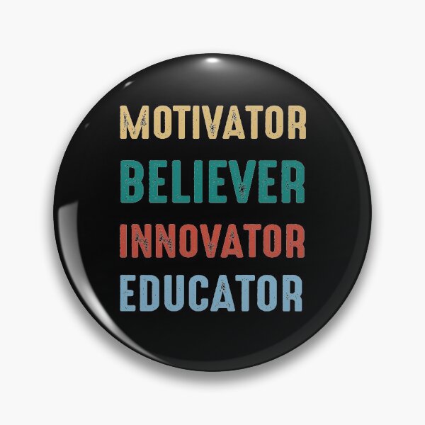 Item preview, Funny Motivator Believer Innovator Educator Men Women Gift designed and sold by NSTeeDesign.
