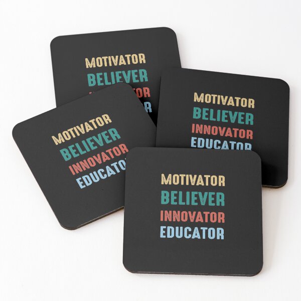 Item preview, Funny Motivator Believer Innovator Educator Men Women Gift designed and sold by NSTeeDesign.